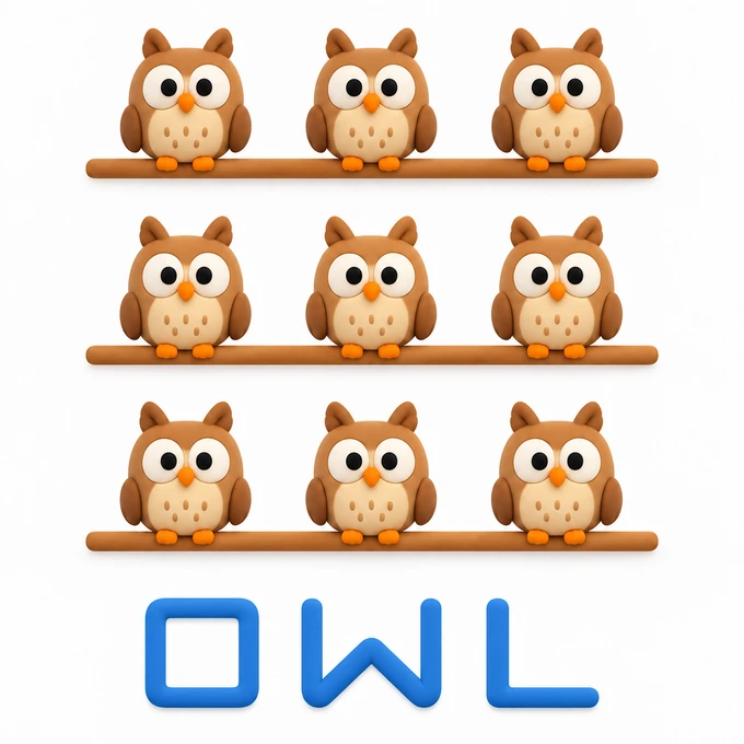 Owl counting code clue